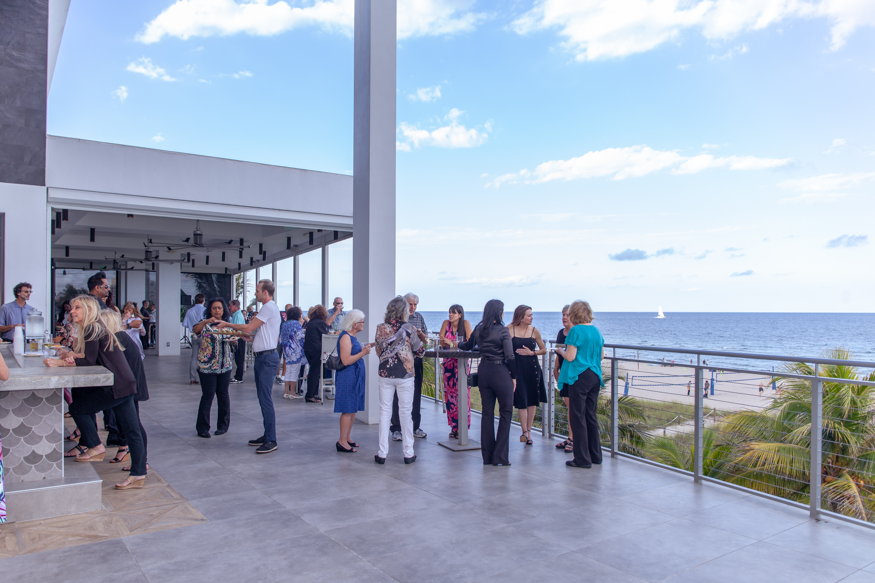 Advisor with a client